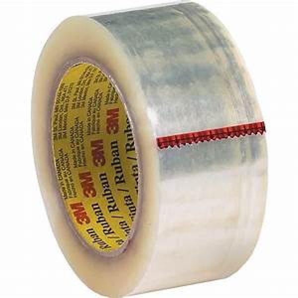 3M 371 Clear Industrial Box Sealing Tape 48mm X 50m Min 6 Rolls